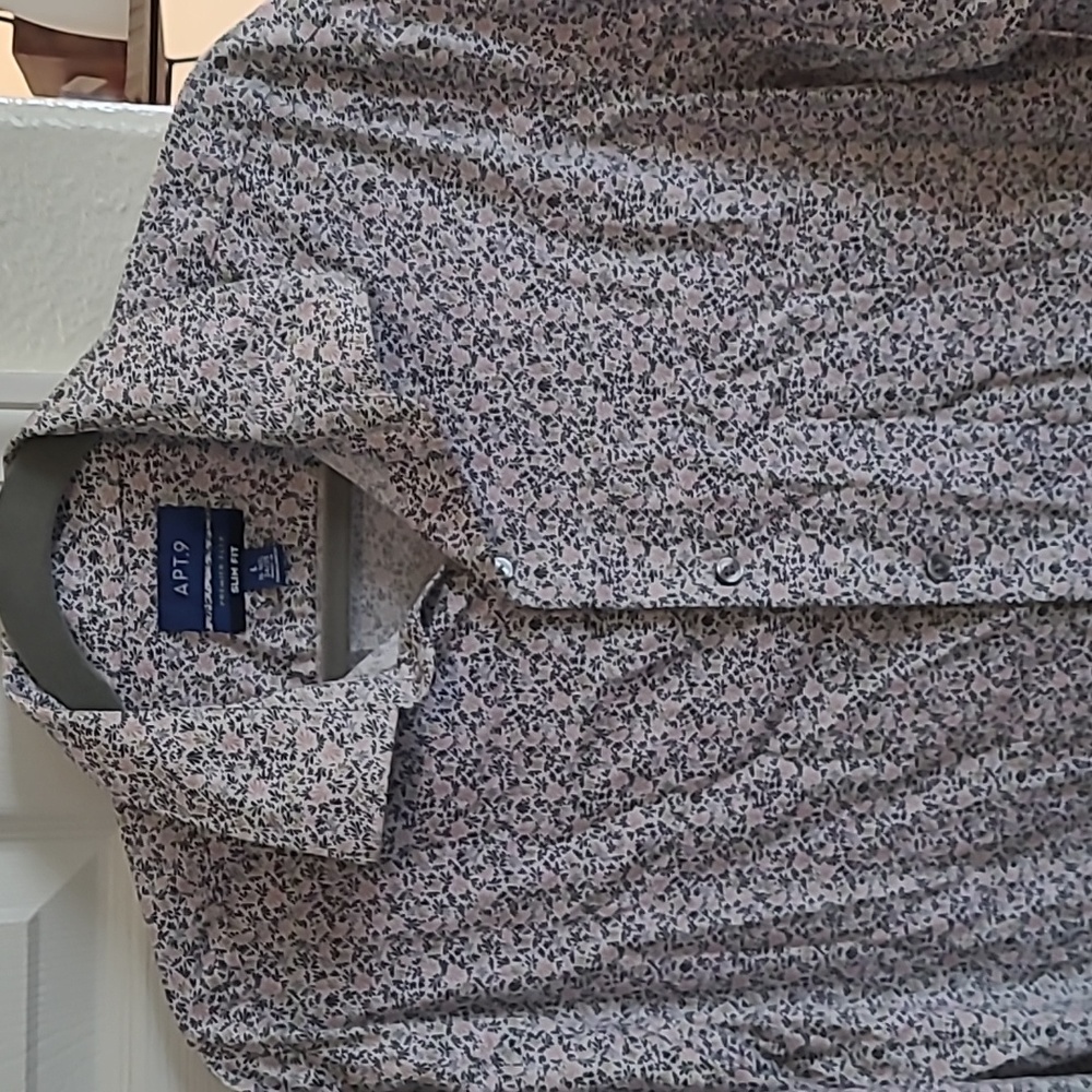 Long sleeved button up shirt